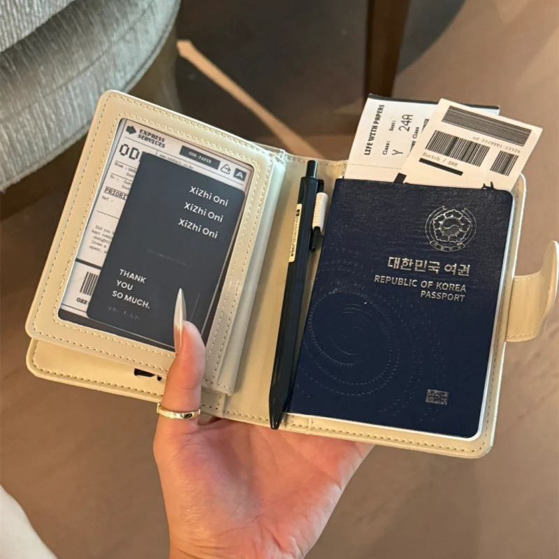 Δερμάτινος φορέας διαβατηρίου και εγγράφων από PU με μοτίβο κροκοδείλου; αντικλοπής; επεκτεινόμενη χωρητικότητα; unisex; για καθημερινή χρήση