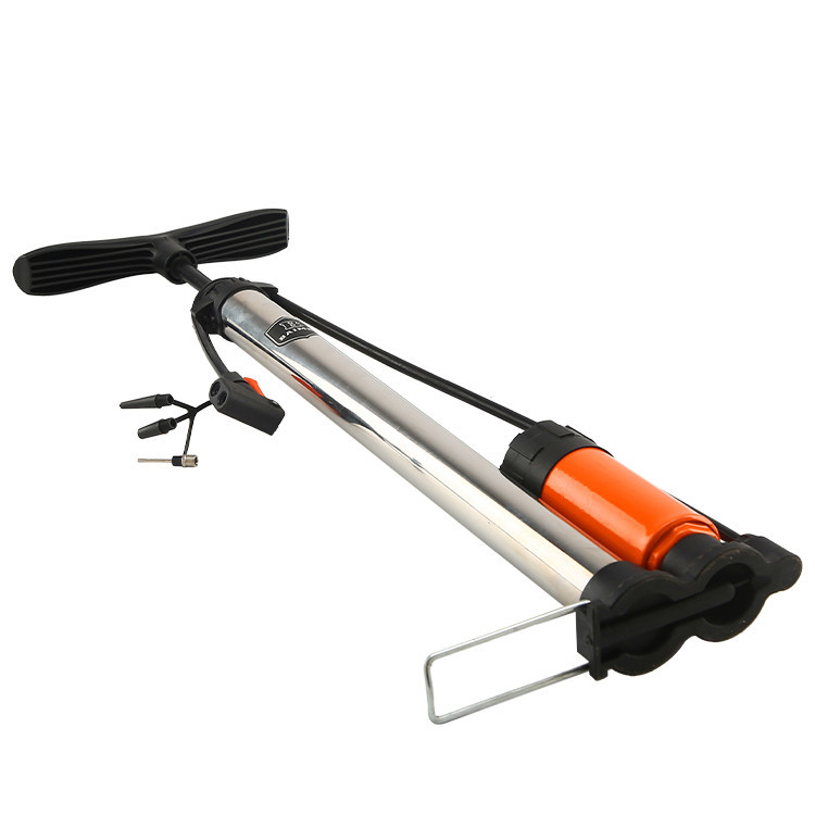 Ръчна въздушна помпа BM-6138 с манометър и високо налягане, 700 г, 160 PSI, многофункционален накрайник — за автомобили, електрически превозни средства, велосипеди и баскетболни топки