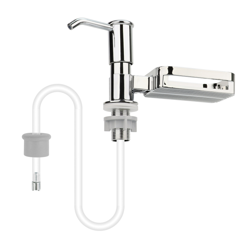 Разширител за дозатор за сапун за мивка — Материал: PP + пластмаса; Бранд: Rich; Тегло: 130 g; Стил: Модерна простота; Функция: Без пробиване