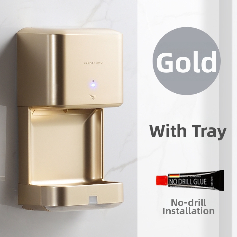 Комерсиален автоматичен сушилник за ръце, високоскоростен, сензорно активиран, ABS пластмаса, марка Zhuang Steel, тегло 2,5 кг