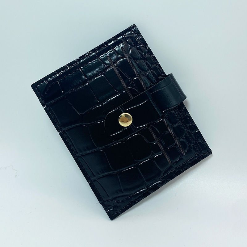 PU novčanik za kartice s uzorkom krokodila, unisex, gradski jednostavan stil, zaštita od krađe