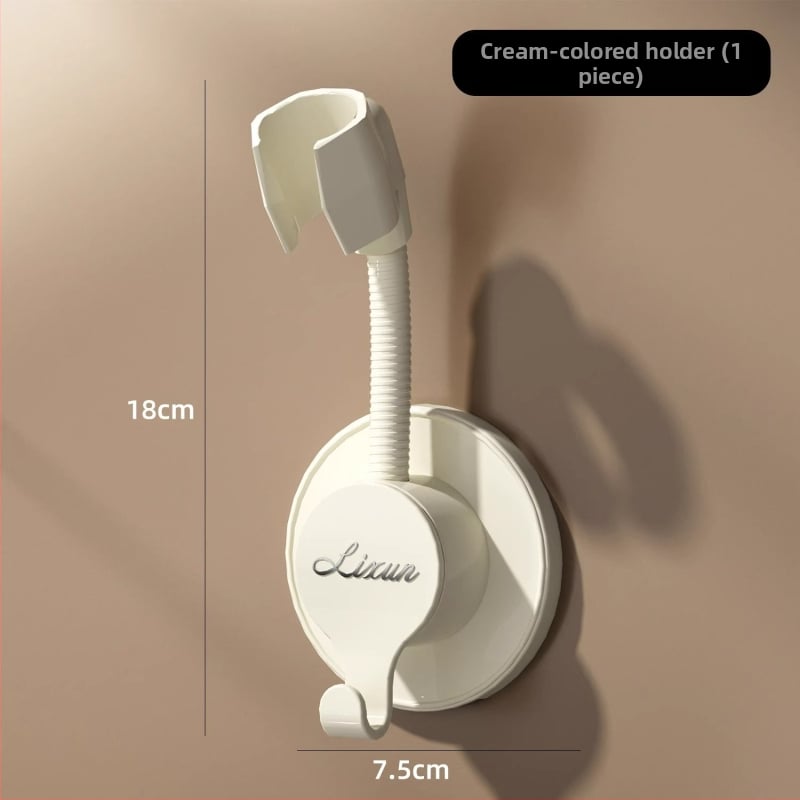 Suport pentru cap de duș montat pe perete — fără găuri, plastic, stil modern minimalist, Hangge