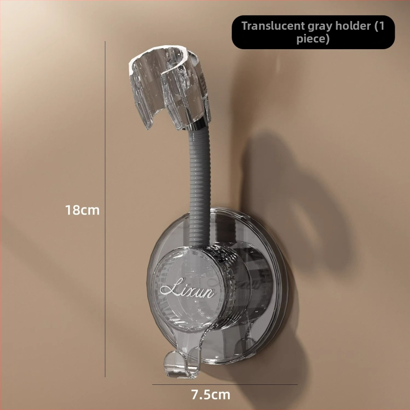 Suport pentru cap de duș montat pe perete — fără găuri, plastic, stil modern minimalist, Hangge