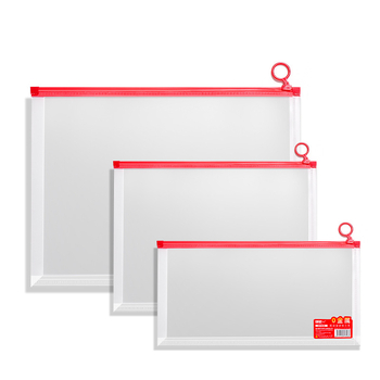 Bai yi Τσαντάκι γραφείου για εξετάσεις | Υλικό PP, Με φερμουάρ, Σχήμα τούβλου για έγγραφα