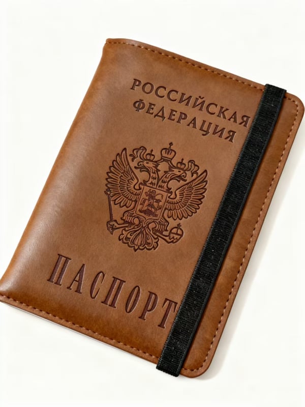 Θήκη διαβατηρίου από PU δέρμα με μοτίβο γραμμάτων, unisex, αδιάβροχη, χωρίς επένδυση