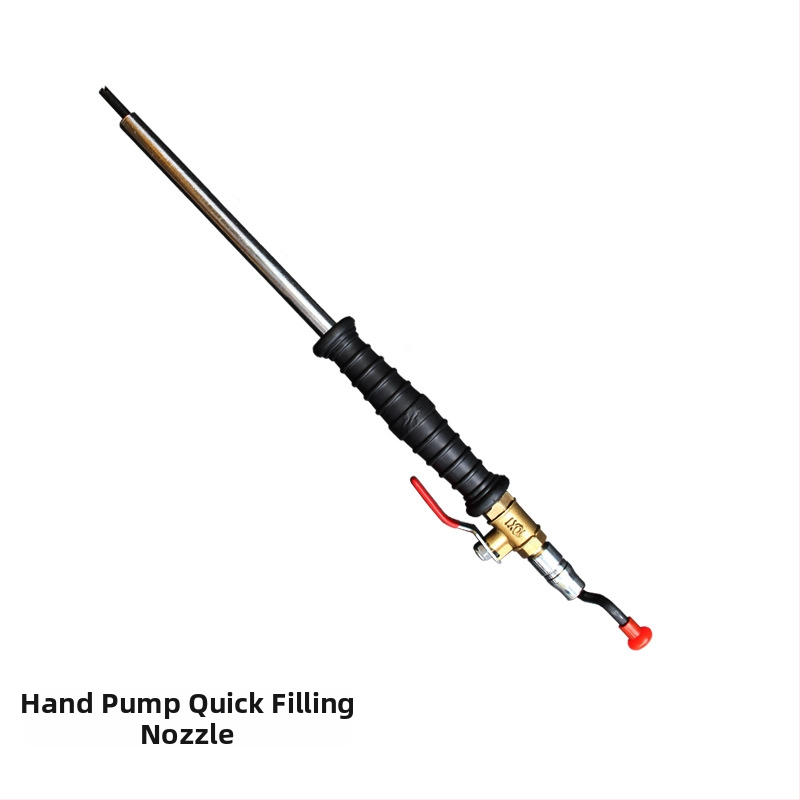 Pomôcka na nafúkanie pneumatík s oceľovo-plastovým telom, tlak 220, presnosť 0,02, zobrazenie viacerých jednotiek