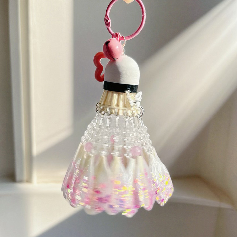 DIY privjesak za ruksak - fantastičan leptir, obojena plastika i smola, cvjetni uzorak, korejski stil