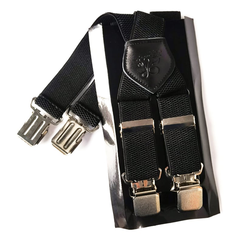 KANGDAI muške trake s kukuruznim uzorkom, poliester traka, X-tip 4 kopče, podesiva duljina