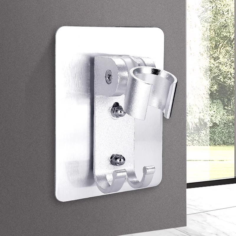 Suport pentru cap de duș montat pe perete - fără găuri, reglabil, design modern minimalist