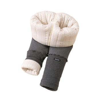 Gyerek téli termos pamutnadrág, magas derekú, 95% pamut 5% elasztán, nyitott ágyéktáj, 3–8 évesek