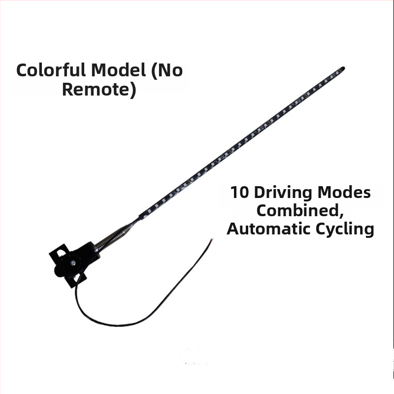 Automobiļas LED antena bezceļu transportam — 12–24 V, 0,5 A, darbības ilgums 10000 h, uzstādīšana Card Edge