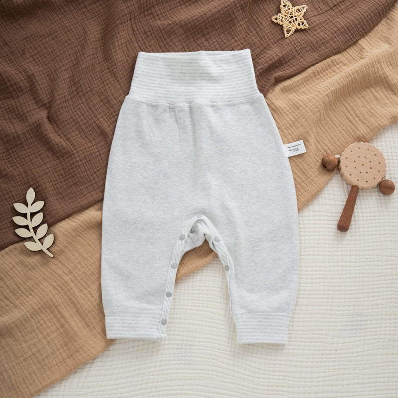 Dječje flis-termo hlače s visokim strukom, unisex, pamuk, za jesen-zimu, dugačke
