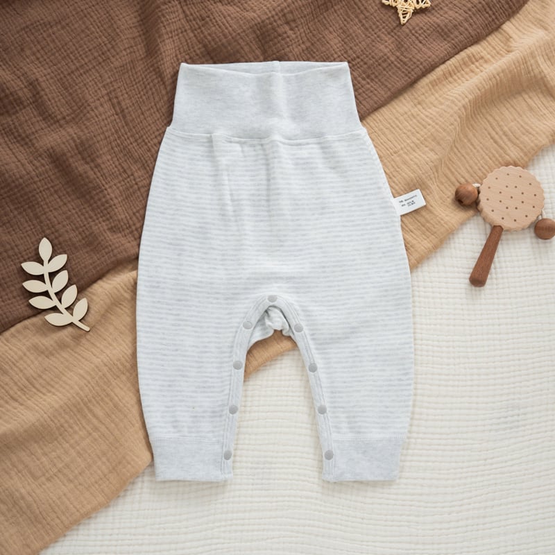 Dječje flis-termo hlače s visokim strukom, unisex, pamuk, za jesen-zimu, dugačke