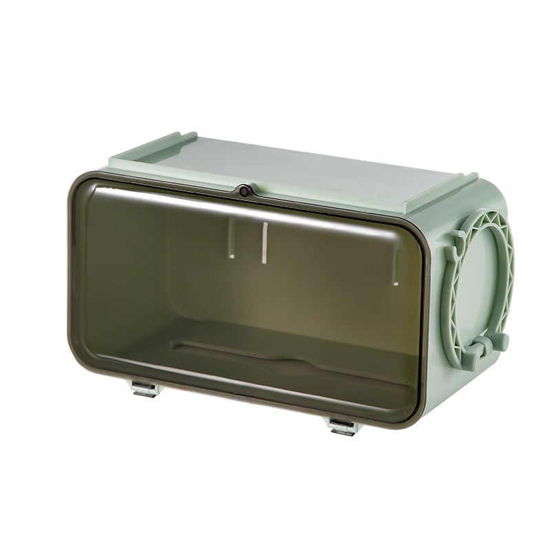 An Rushan PP Ράφι Αποθήκευσης Προσώπου με Θήκη Για Σεσουάρ Μαλλιών, Τοίχος Ανάρτηση Χωρίς Τρύπες | Πολυλειτουργικό, Χωρίς Διατρήσεις, Αποθήκευση Μακιγιάζ & Μπάνιου