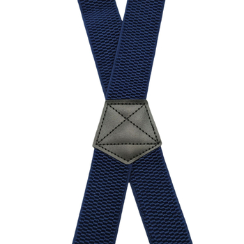 Muške bretele za hlače, X-tipa, 4 klipse, poliesterska tkanina, podesiva duljina, jaka elastičnost