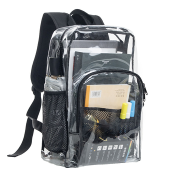 Rucsac PVC, impermeabil, stil urban simplu, capacitate sub 20 L, curele cu pernă de aer