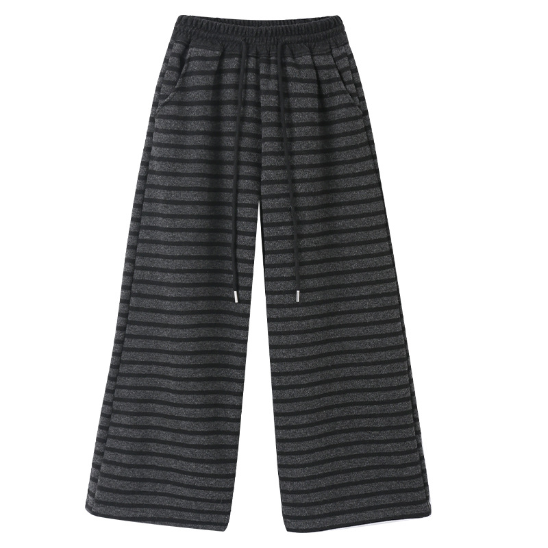 Dječje hlače s fleece podstavom, casual stil, srednji struk s elastičnim pojasom, mješavina poliester-pamuk 70% poliester, mekan završni sloj, za djecu 8+