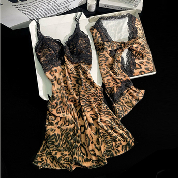 Δύο τεμάχια σετ νυχτερινών ρούχων Camisole, sexy στυλ, V-λαιμό, χωρίς μανίκια, μεσαίο μήκος φούστας, βελούδινο ύφασμα