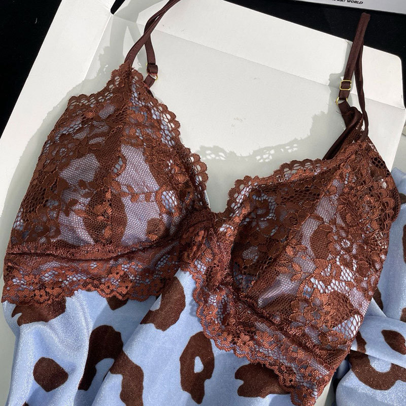 Δύο τεμάχια σετ νυχτερινών ρούχων Camisole, sexy στυλ, V-λαιμό, χωρίς μανίκια, μεσαίο μήκος φούστας, βελούδινο ύφασμα