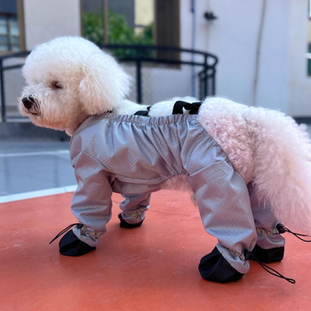 Гащеризон за кучета с покриващи крака — анти-замърсяване и анти-пика, полиестерни влакна, облекло за четириноги, универсална кройка