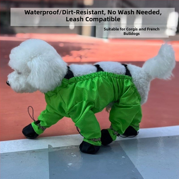 Гащеризон за кучета с покриващи крака — анти-замърсяване и анти-пика, полиестерни влакна, облекло за четириноги, универсална кройка