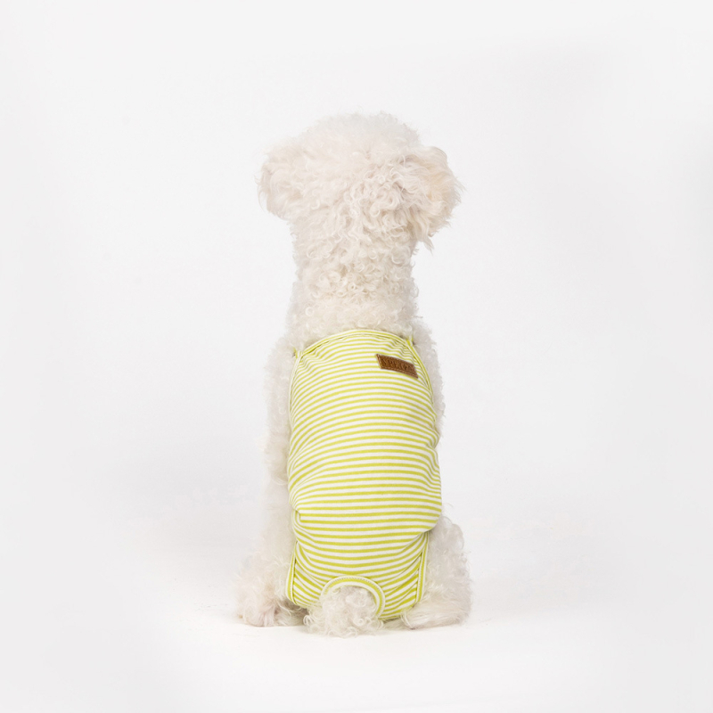 Βαμβακερά παντελόνια περιόδου σκύλου με ιμάντες για θηλυκά σκυλιά – χαλαρό στυλ, μάρκα V PET B R/Only Belle