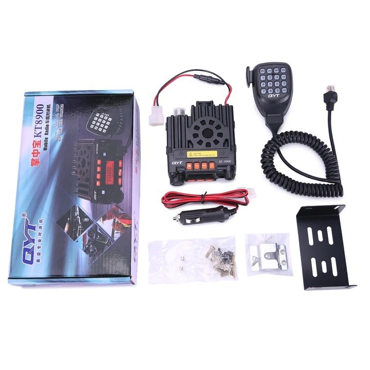 Quan Yitong QYTKT8900 automobilna radiostanica, 25W, raspon frekvencija 136–174/400–480 MHz, domet iznad 50 km, funkcija protiv smetnji, bez baterije