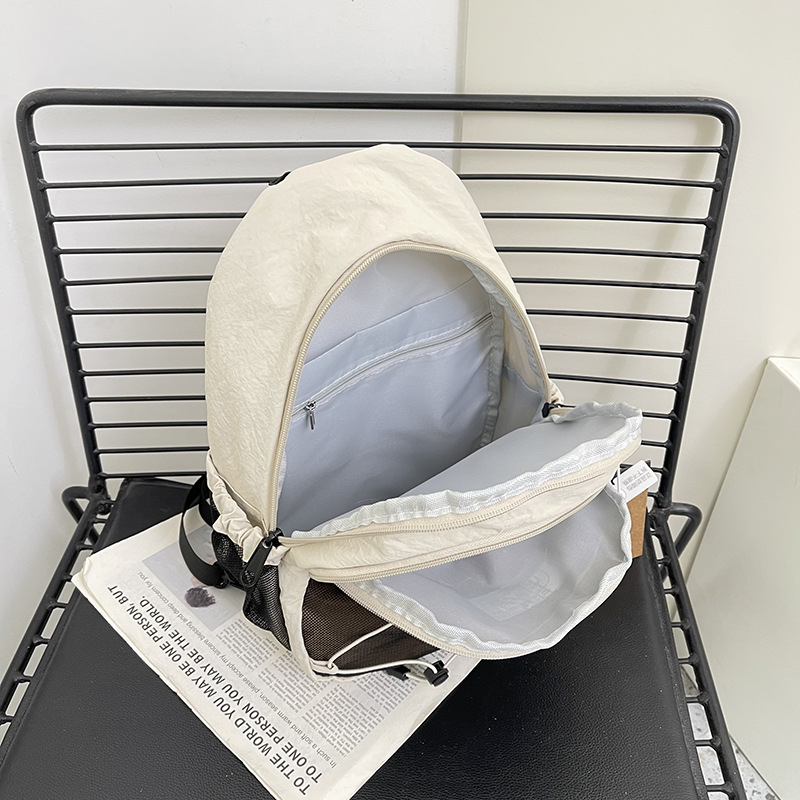 Ranac s uličnim stilom, unisex, najlonski materijal, kompatibilan s 8-inčnim laptopom, kapacitet ispod 20 L, jastučno-stisnuti remeni zraka