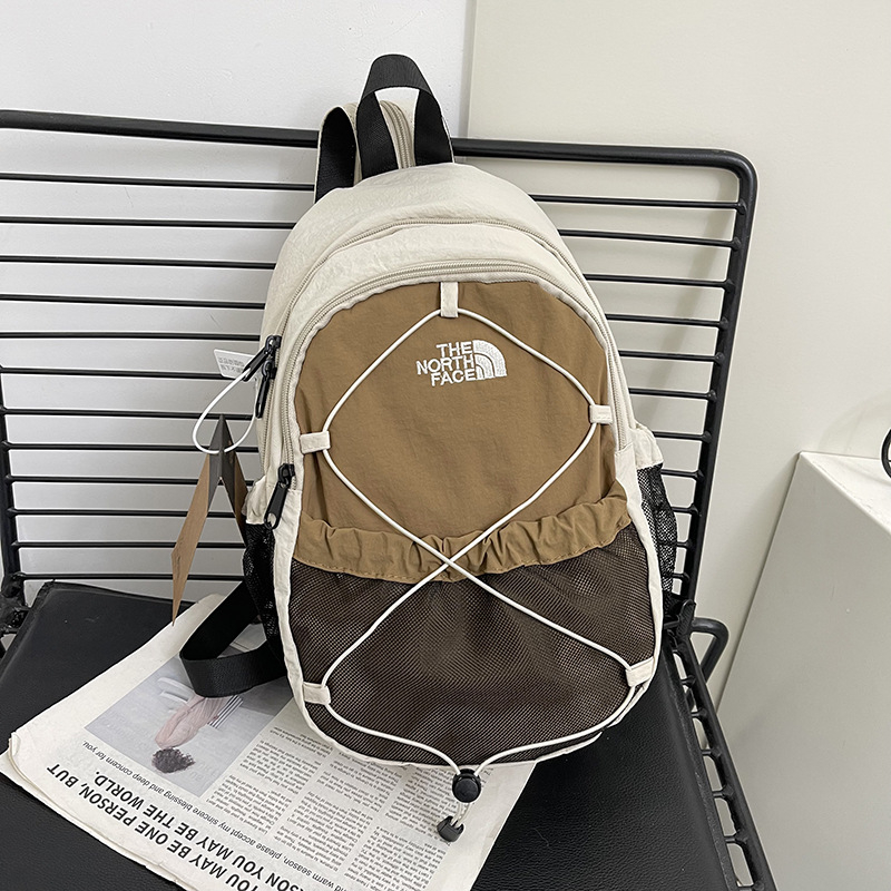 Ranac s uličnim stilom, unisex, najlonski materijal, kompatibilan s 8-inčnim laptopom, kapacitet ispod 20 L, jastučno-stisnuti remeni zraka