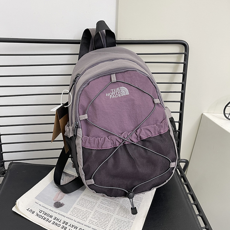 Ranac s uličnim stilom, unisex, najlonski materijal, kompatibilan s 8-inčnim laptopom, kapacitet ispod 20 L, jastučno-stisnuti remeni zraka