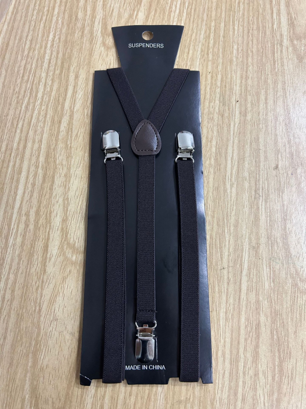 Dječje naramenice za košulju i odijelo, poliester, 3 klipse, podesive, elastične, križane straga