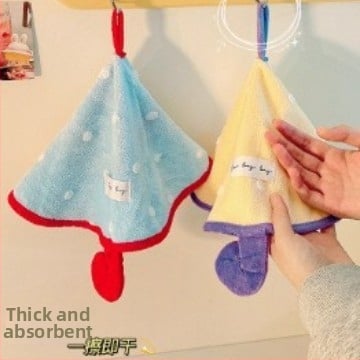 Kör alakú kéztörlő, 100% pamut, 21s fonal