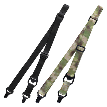 Taktička kopča za kaiš s plastičnim i metalnim kukama, 2 klipse, podesiva duljina, silk-screen završna obrada