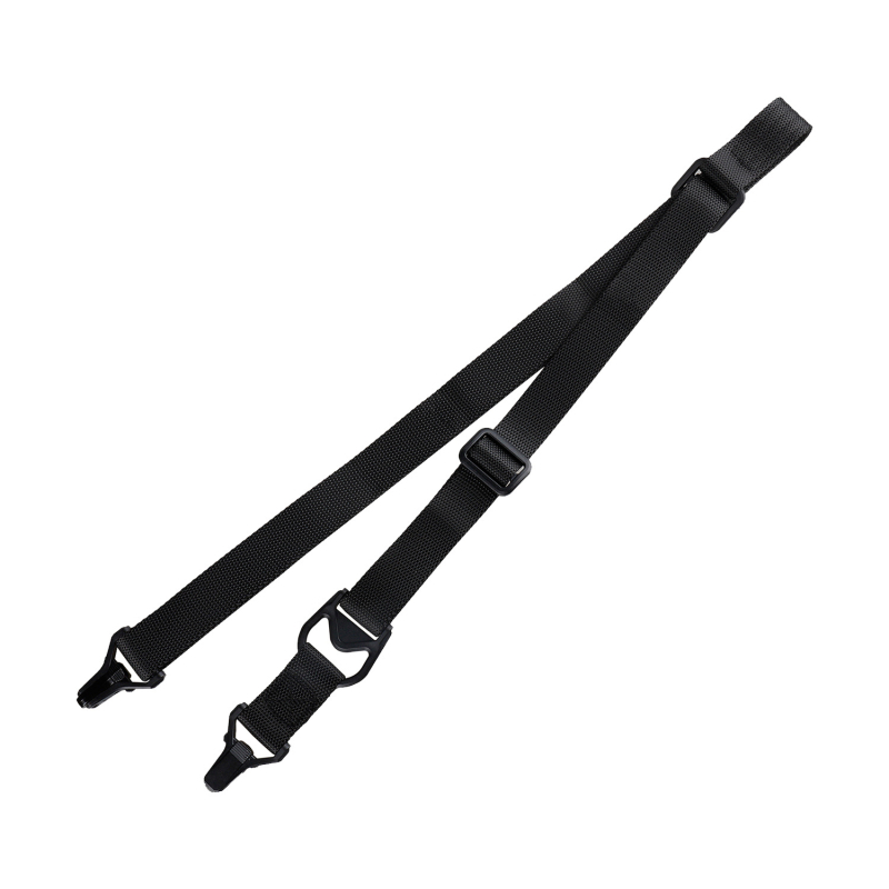 Taktička kopča za kaiš s plastičnim i metalnim kukama, 2 klipse, podesiva duljina, silk-screen završna obrada