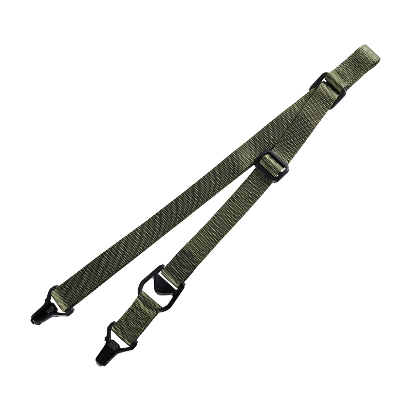 Taktička kopča za kaiš s plastičnim i metalnim kukama, 2 klipse, podesiva duljina, silk-screen završna obrada