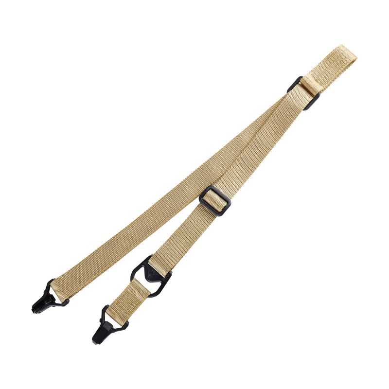 Taktička kopča za kaiš s plastičnim i metalnim kukama, 2 klipse, podesiva duljina, silk-screen završna obrada