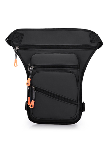 Vodootporna PU sportska torba za pojas i crossbody – za vanjske sportove, unisex, gradski jednostavan stil, poliester podstava
