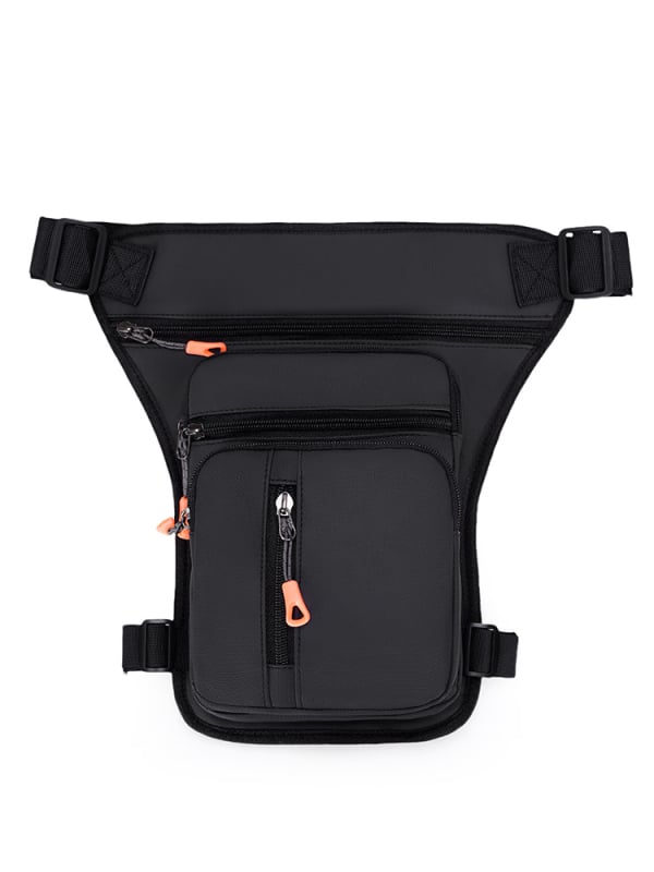 Vodootporna PU sportska torba za pojas i crossbody – za vanjske sportove, unisex, gradski jednostavan stil, poliester podstava