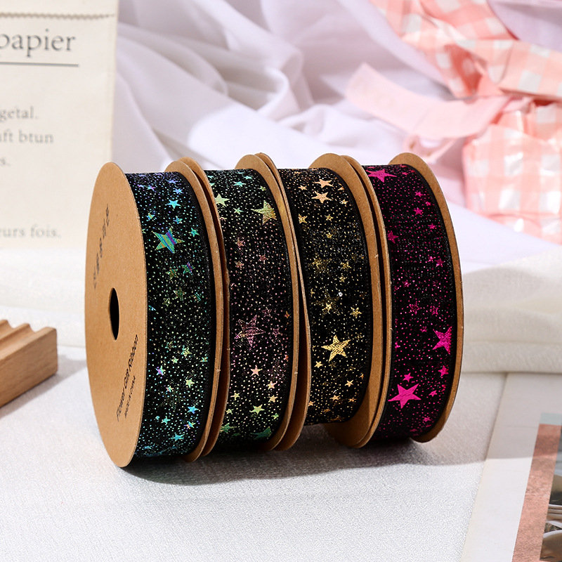 Fóliázott szalag ajándékcsomagoláshoz, DIY masni és díszdoboz dekoráció