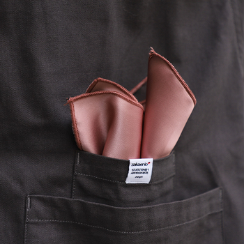 Kišeninis rankšluostis | Monochrominis raštas, Poliesterio mišinys, Įdaila: poliesterio gija, Dovanų dėžutė, 2022 vasara