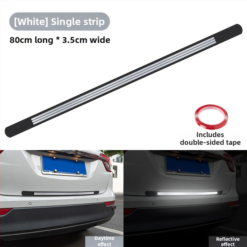 Proti nárazu lišta pre zadný nárazník automobilu - PVC, model FZT-0001, kompatibilné s General modelmi