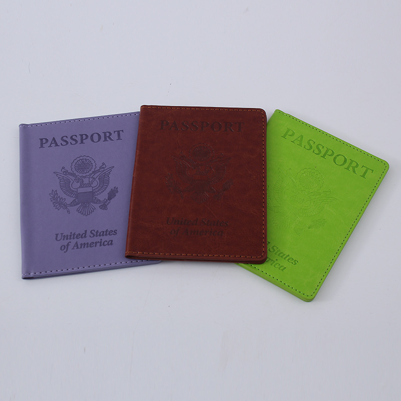 Θήκη Διαβατηρίου από PU Δέρμα, Διπλής Όψης Σχεδιασμός, Unisex, Επενδυμένη Εσωτερικά, Θήκη Διαβατηρίου και Πιστοποιητικών