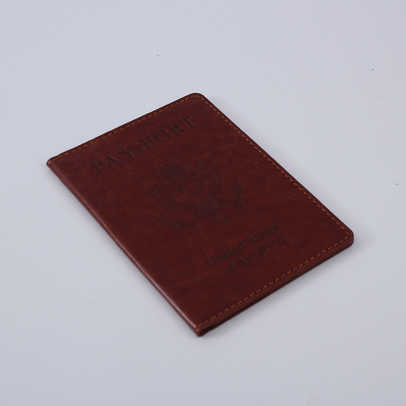 Θήκη Διαβατηρίου από PU Δέρμα, Διπλής Όψης Σχεδιασμός, Unisex, Επενδυμένη Εσωτερικά, Θήκη Διαβατηρίου και Πιστοποιητικών