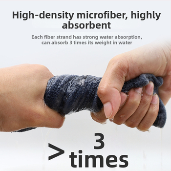 Auzeal μικροϊνών πετσέτα πλυσίματος αυτοκινήτου, 400 g, παχύτερη διπλής όψεως πετσέτα καθαρισμού με ραφή και εκτύπωση, πολυ-λειτουργική