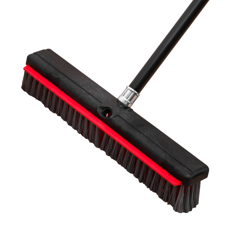 Perie pentru podea, dublu scop, mâner lung, peri metalice; White Clouds, origine Guangdong