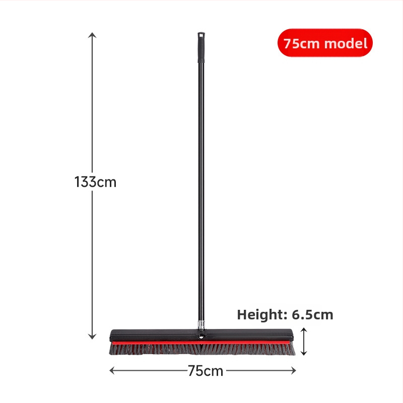 Grīdas suka, divējāda pielietojuma, garš rokturis, metāla sari; White Clouds, izcelsme Guangdong
