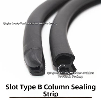 Αυτοκινητικές λωρίδες στεγανοποίησης για A-, B- και C-στήλες; καουτσούκ στεγανοποίηση για σκόνη και θόρυβο; ανθεκτικές στη φθορά; μάρκα Yao Xian