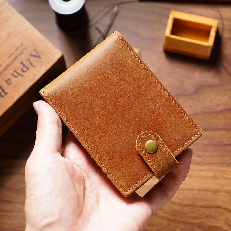 Etui od prave kože za vozačku dozvolu i dokumente o vozilu, retro stil, unisex