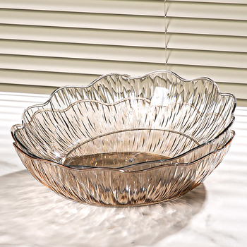 Yi Lijie πλαστικό πιάτο φρούτων για οικιακή χρήση σε τραπεζάκι σαλονιού, απλό στυλ (υλικό: πλαστικό; κατηγορία: πιάτο φρούτων; μάρκα: Yi Lijie; κυκλοφορία: Δεκέμβριος 2024)