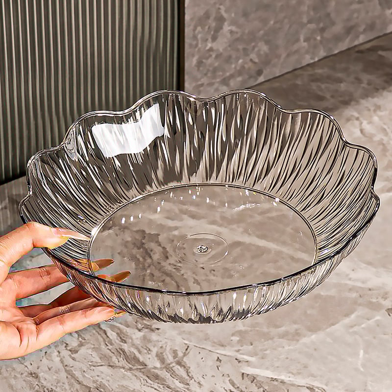 Yi Lijie πλαστικό πιάτο φρούτων για οικιακή χρήση σε τραπεζάκι σαλονιού, απλό στυλ (υλικό: πλαστικό; κατηγορία: πιάτο φρούτων; μάρκα: Yi Lijie; κυκλοφορία: Δεκέμβριος 2024)